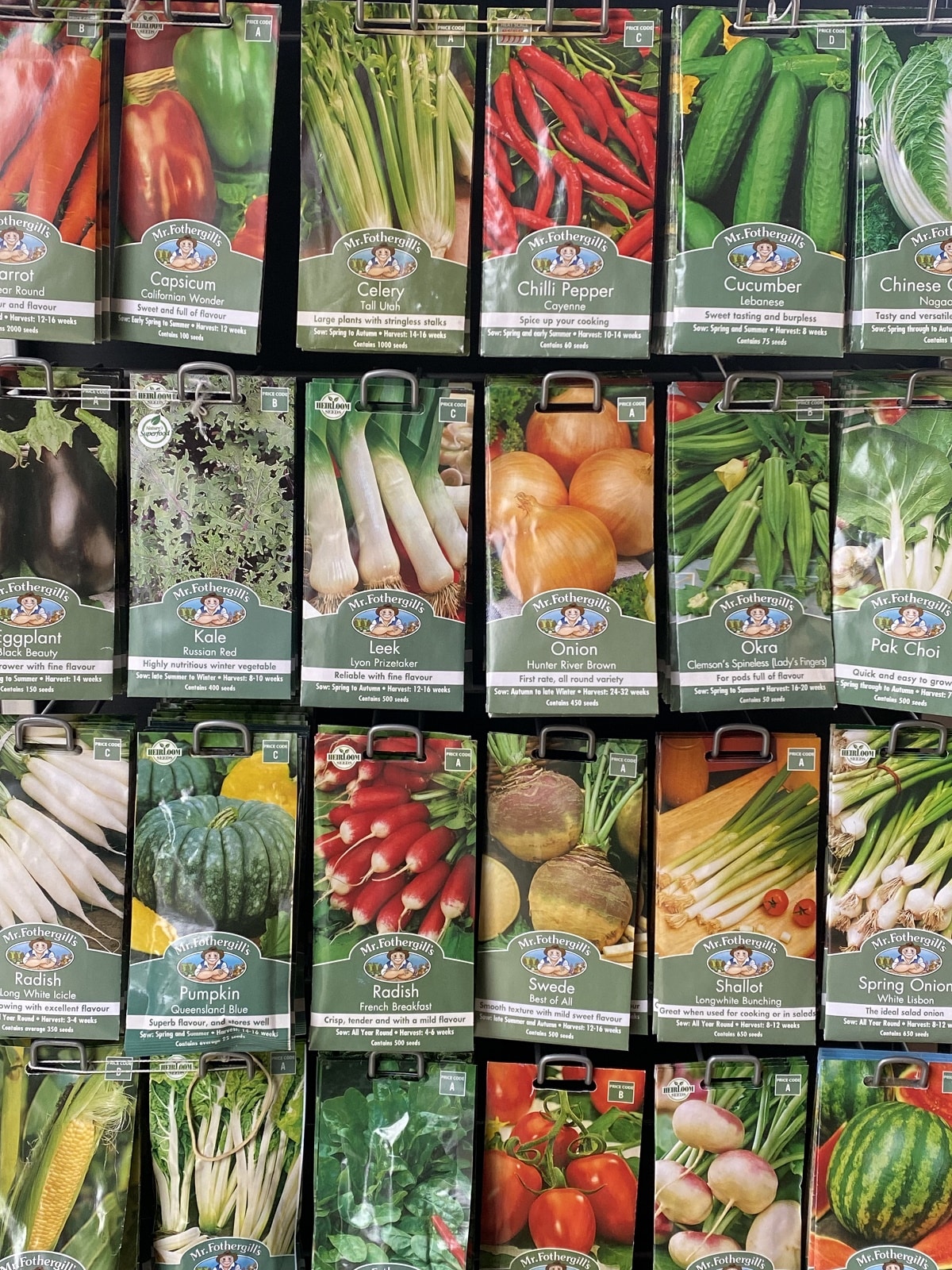 Vegie Seeds - Diaco's Garden Nursery and Garden Centre