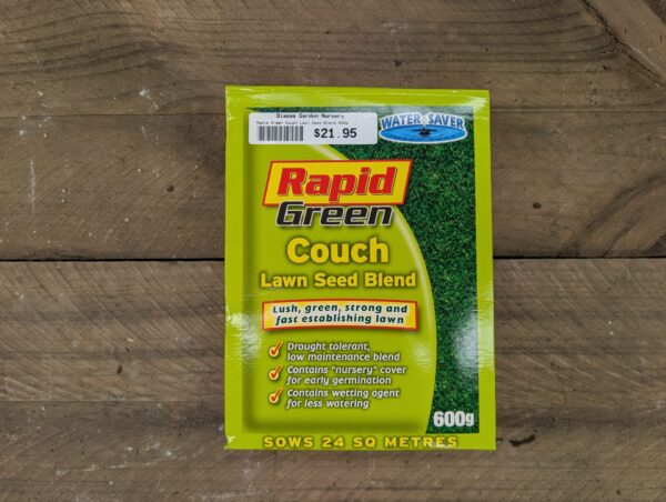 Rapid Green Couch Lawn Seed Blend
