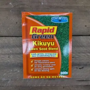 Rapid green kikuyu lawn seed blend