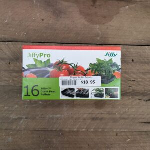 Jiffy Pro giant peat pellets
