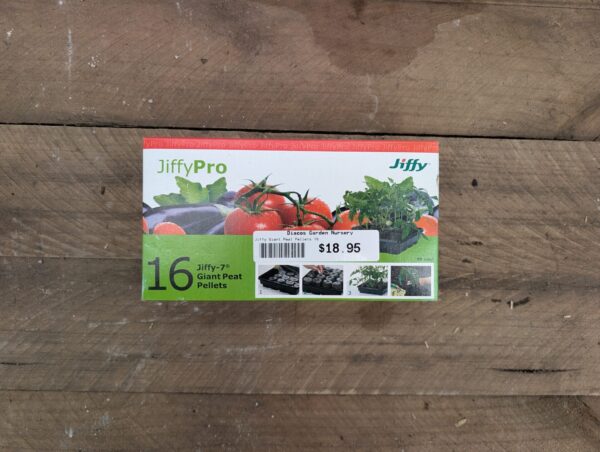 Jiffy Pro giant peat pellets