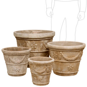 Antiqua Wreath Planter