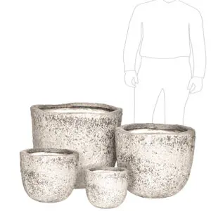 MetroLite Rock Planter